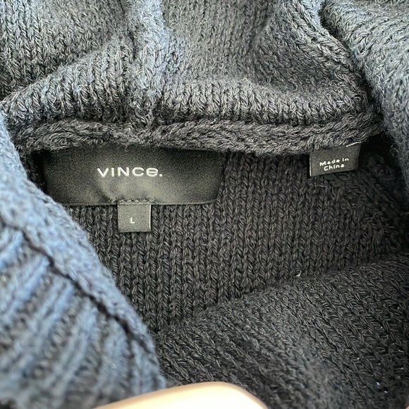 VINCE hooded sweater size large - Picture 2 of 5
